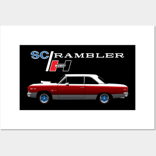 1969 AMC Hurst SC Rambler Posters and Art